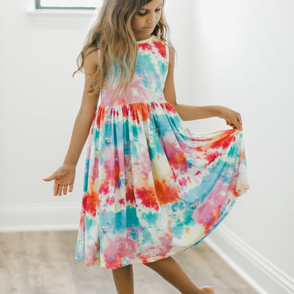 Far Out Tank Twirl Dress