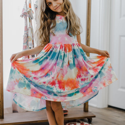 Far Out Tank Twirl Dress