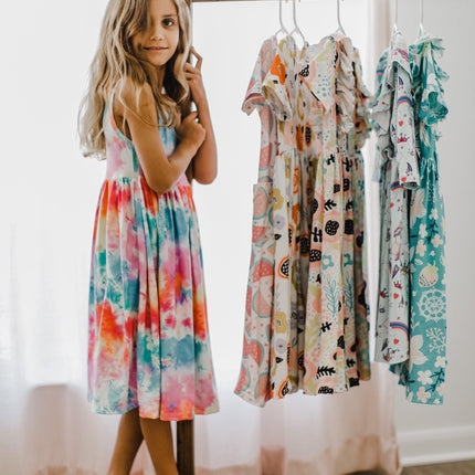 Far Out Tank Twirl Dress