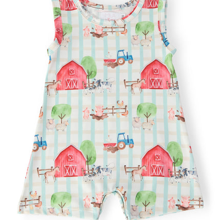 Farm Animals Shorty One-Piece