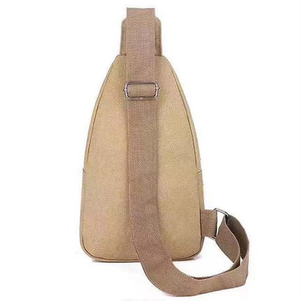 Canvas Sling Bag – Crossbody Travel Bag for Men & Women