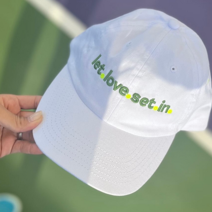 Let Love Set In Hat
