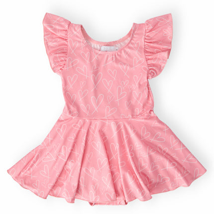 Feeling Pink S/S Twirl Leotard