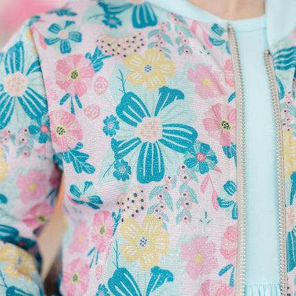 Floral Garden Shimmer Jacket