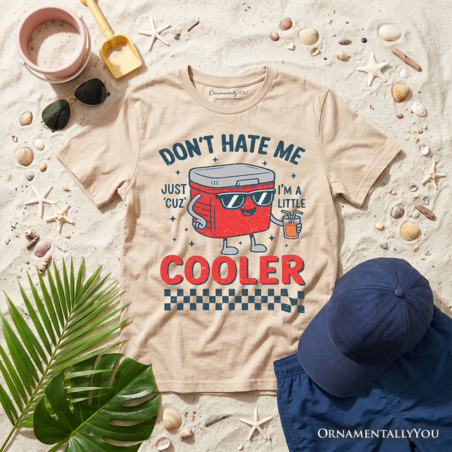 Don't Hate Me Cuz I'm A Little Cooler Kids T-Shirt, Funny Cool Summer Tee for Youth - Dashing Nova
