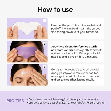 Anti-Wrinkle Forehead Patches - Dashing Nova