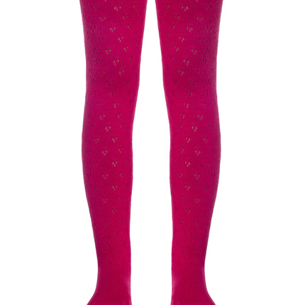 #7С-80СП(404) - Miss Conte-Kids Openwork Cotton Tights For Girls 2yr.-4yr.