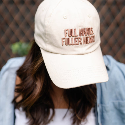 Hat: Full Hands Fuller Heart