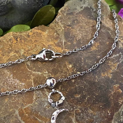 TINY MOON NECKLACE