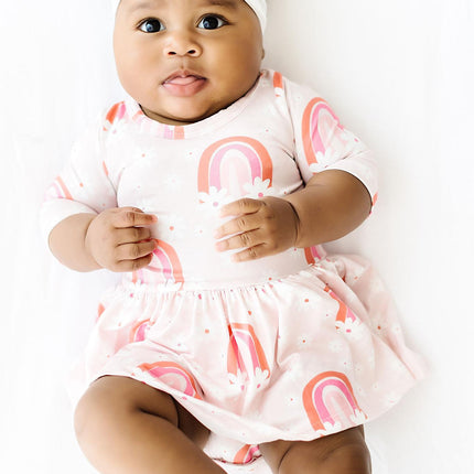 SALE Fun & Flowers 3/4 Sleeve Twirl Bodysuit