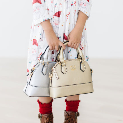 SALE Gold Metallic Girl's Crossbody Purse