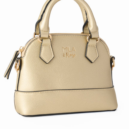 SALE Gold Metallic Girl's Crossbody Purse