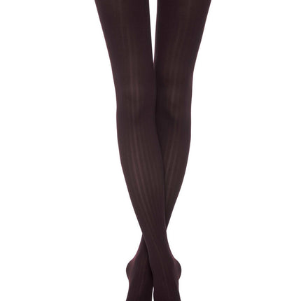 Conte Voyage 60 Den - Fantasy Women's Tights with relief vertical weave (19С-239СП)