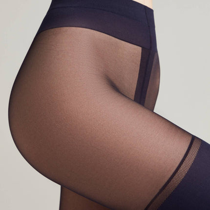 Conte Chance 50 Den - Fantasy Opaque Women's Tights with Imitation Golfs (16S-136SP)