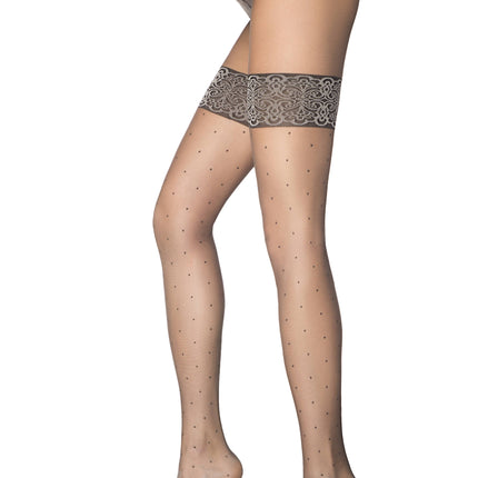 Conte Passage 20 Den - Fantasy Polka Dots Stockings Imitation Women's Tights (17С-81СП)