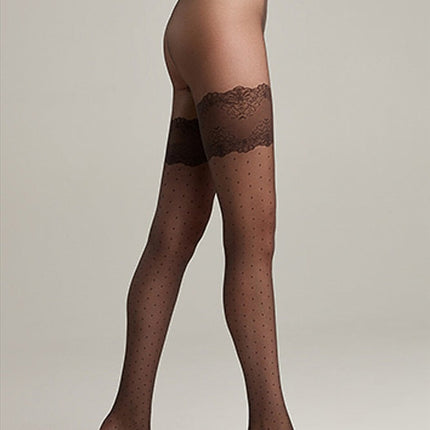 Conte Seduction 20 Den - Fantasy Polka Dots Stockings Imitation Women's Tights (21С-91СП)