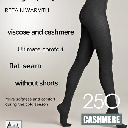 Conte Cashmere 250 Den - 7% Cashmere Warm Thin Soft Women's Tights (14С-122СП)
