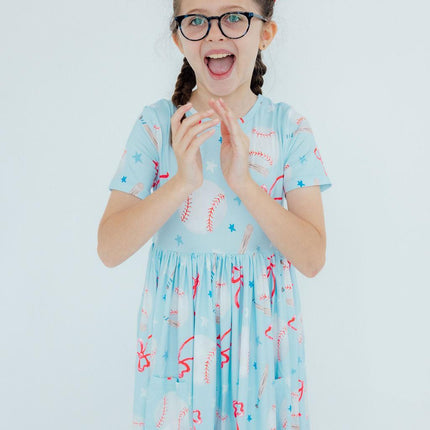 Grand Slam Glam S/S Pocket Twirl Dress