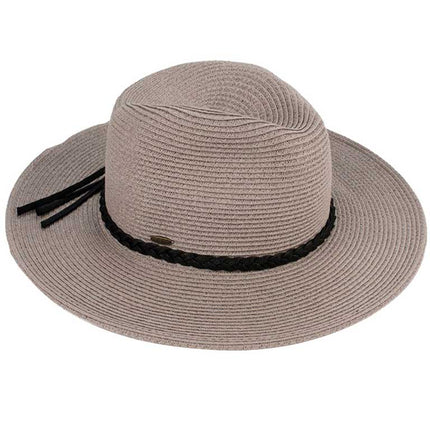 C.C Women's Straw Panama Hat Sun