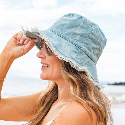 Denim Bucket Hat
