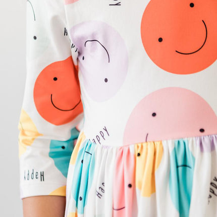 Happy Days 3/4 Pocket Twirl Dress