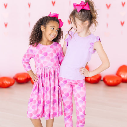 Happy Heart Day Leggings