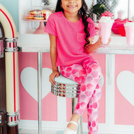 Happy Heart Day Leggings