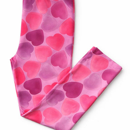 Happy Heart Day Leggings