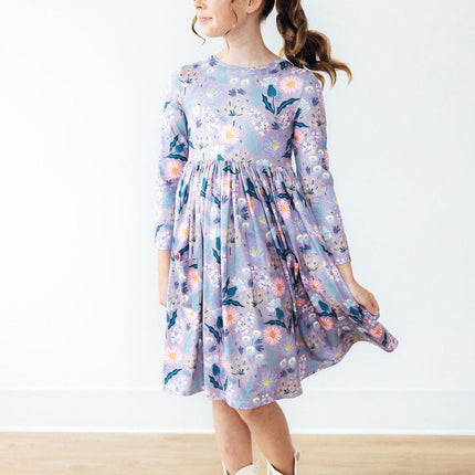 Honeysuckle L/S Pocket Twirl Dress