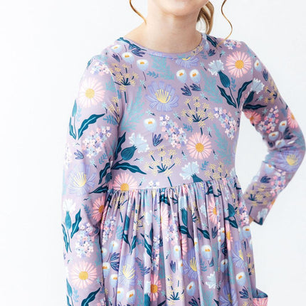 Honeysuckle L/S Pocket Twirl Dress