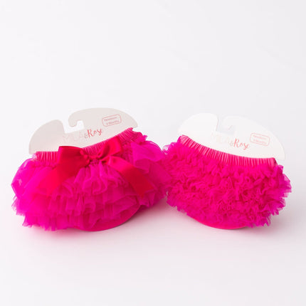 Hot Pink Ruffle Bum Bloomer