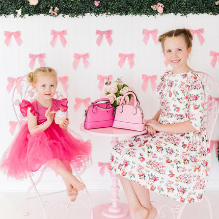 SALE Macarons & Tea Ruffle Twirl Dress