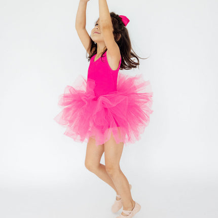 Hot Pink Tank Tutu Leotard