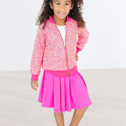 Hot Pink Twirl Skort