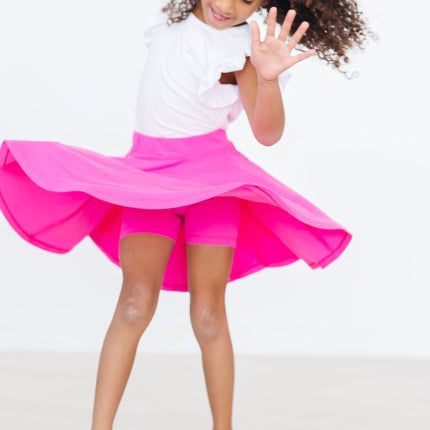 Hot Pink Twirl Skort