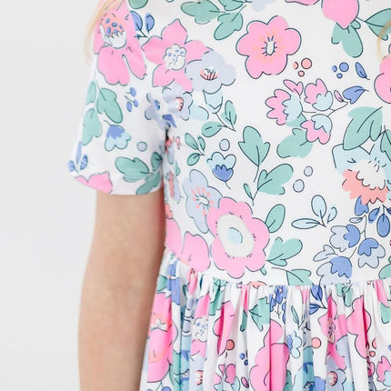 Hydrangea S/S Pocket Twirl Dress
