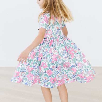 Hydrangea S/S Pocket Twirl Dress