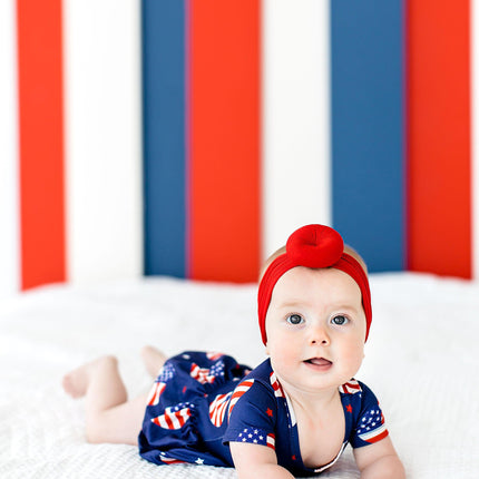 SALE I Heart the USA S/S Twirl Bodysuit