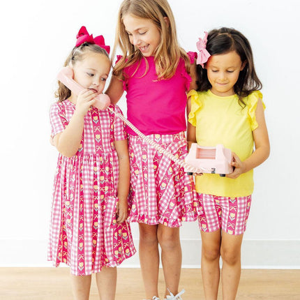 I Love You Tulip Much Ruffle Twirl Skort