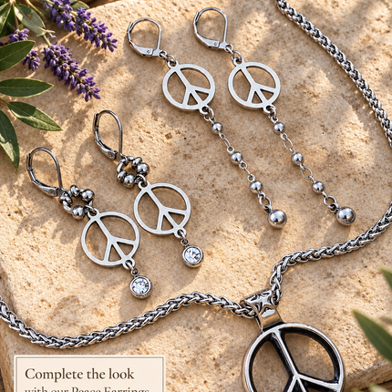 CLASSIC PEACE NECKLACE