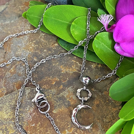 TINY MOON NECKLACE