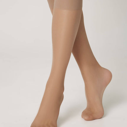 Conte/Esli Accent 40 Den - Tight Knee-Highs For Women - 2 Pairs (Pack) (8С-2СПЕ)