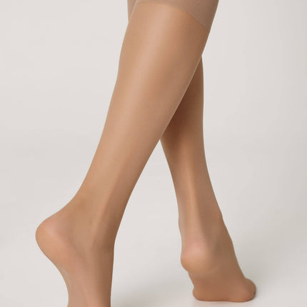 Conte/Esli Accent 40 Den - Tight Knee-Highs For Women - 2 Pairs (Pack) (8С-2СПЕ)
