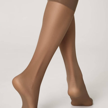 Conte/Esli Accent 40 Den - Tight Knee-Highs For Women - 2 Pairs (Pack) (8С-2СПЕ)