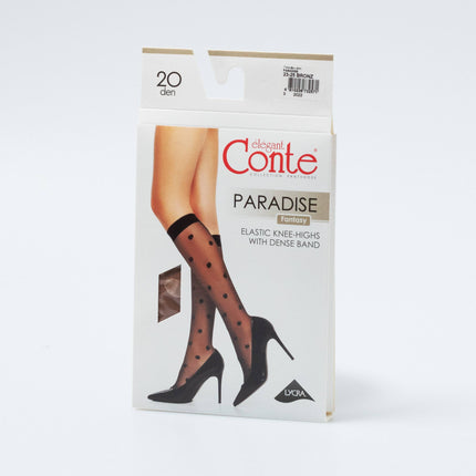 Conte Paradise 20 Den - Fantasy Knee-Highs for Women (21S-148SP)