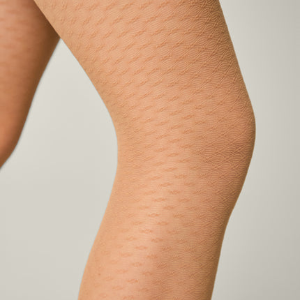 Conte Julia 30 Den - Fantasy Tights for Girls with Lace Geometric Pattern - 4yr. 6yr. 8yr. 10yr. 12yr. (24S-167SP)