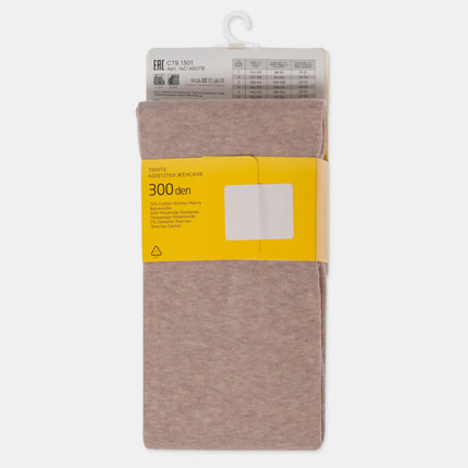 Conte/Esli Estera 300 Den - 74% Cotton Warm Opaque Women's Tights (14С-65СПЕ)