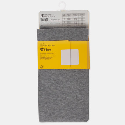 Conte/Esli Estera 300 Den - 74% Cotton Warm Opaque Women's Tights (14С-65СПЕ)