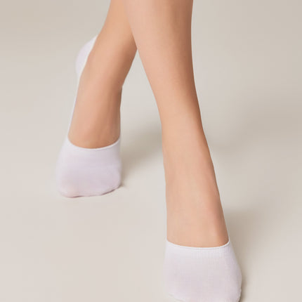 Conte Classic #16S-12SP - 1 pair 70% Cotton No-show Women's Footlets