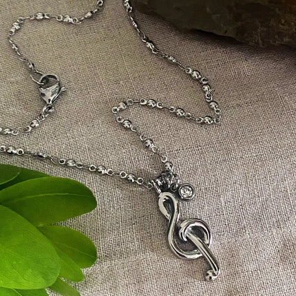 MUSICAL NOTE NECKLACE